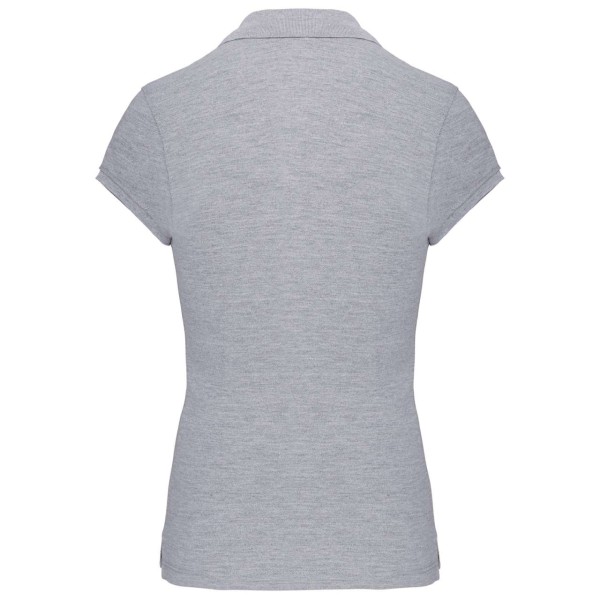 LADIES' SHORT-SLEEVED POLO SHIRT Szürke 