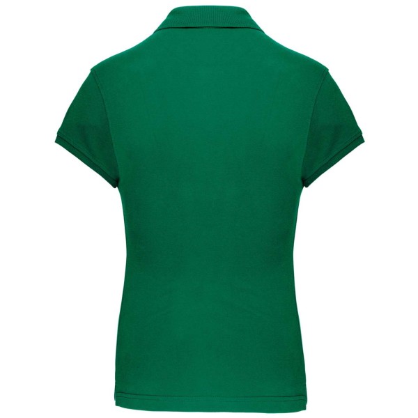 LADIES' SHORT-SLEEVED POLO SHIRT Zöld 