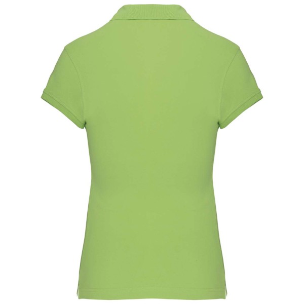 LADIES' SHORT-SLEEVED POLO SHIRT Zöld 