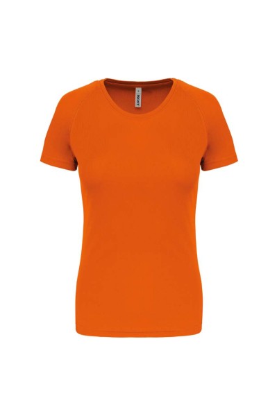 LADIES' SHORT-SLEEVED SPORTS T-SHIRT Narancssárga 