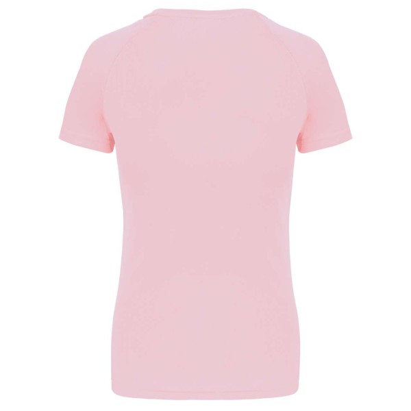 LADIES' SHORT-SLEEVED SPORTS T-SHIRT Rózsaszín 