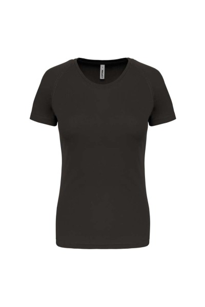 LADIES' SHORT-SLEEVED SPORTS T-SHIRT Szürke 