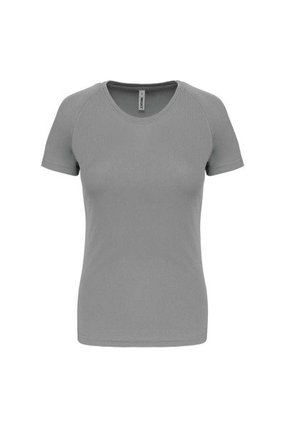 LADIES' SHORT-SLEEVED SPORTS T-SHIRT Szürke 