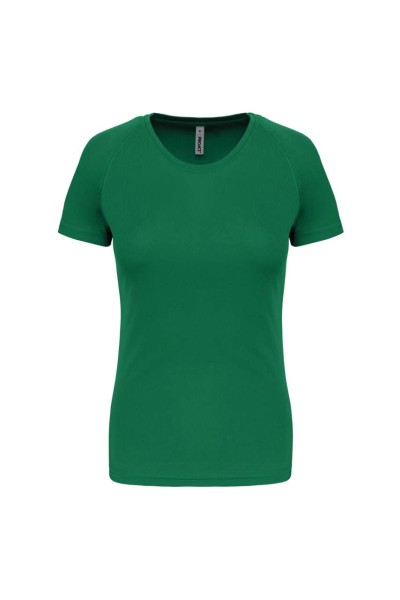 LADIES' SHORT-SLEEVED SPORTS T-SHIRT Zöld 
