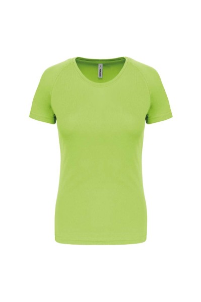 LADIES' SHORT-SLEEVED SPORTS T-SHIRT Zöld 