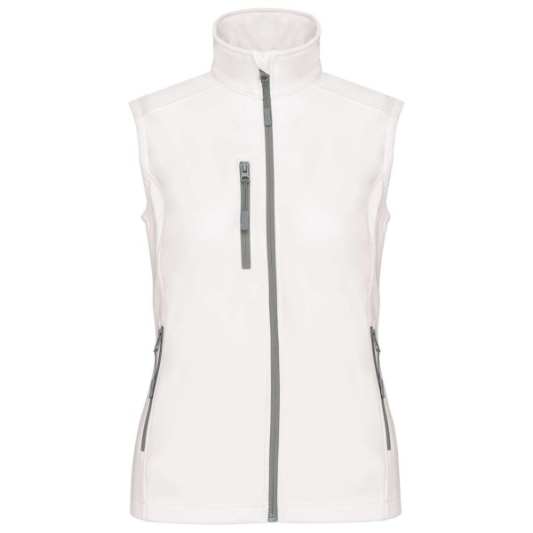 LADIES' SOFTSHELL BODYWARMER Fehér 
