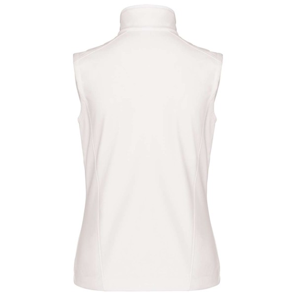 LADIES' SOFTSHELL BODYWARMER Fehér 