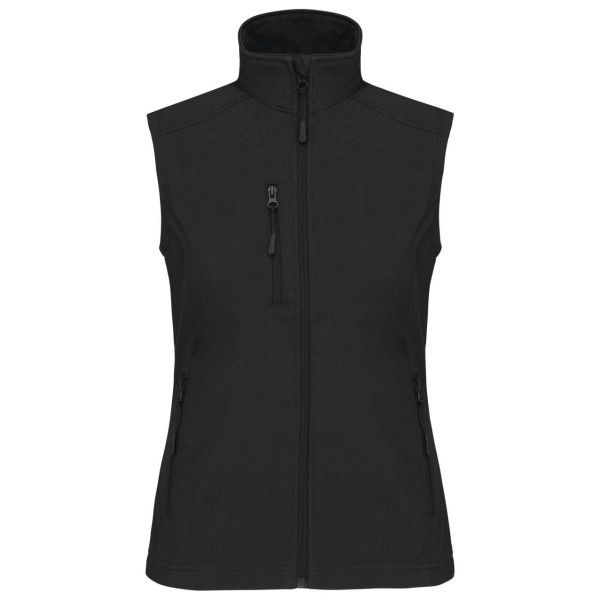 LADIES' SOFTSHELL BODYWARMER Fekete 