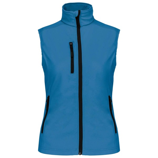 LADIES' SOFTSHELL BODYWARMER Kék 