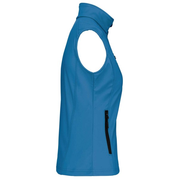 LADIES' SOFTSHELL BODYWARMER Kék 