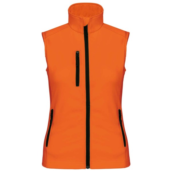 LADIES' SOFTSHELL BODYWARMER Narancssárga 