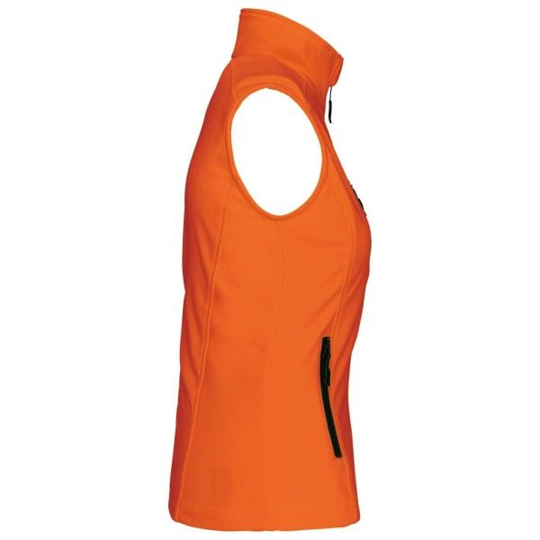 LADIES' SOFTSHELL BODYWARMER Narancssárga 