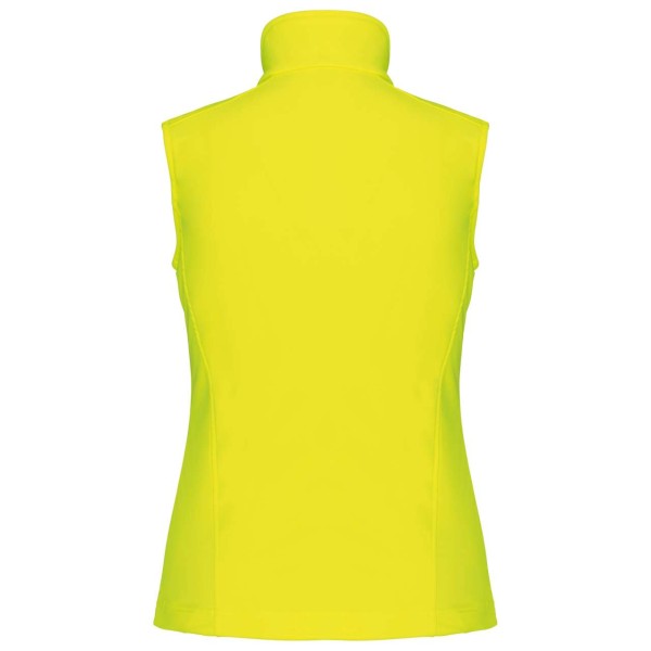 LADIES' SOFTSHELL BODYWARMER Sárga 