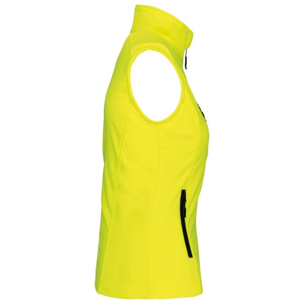 LADIES' SOFTSHELL BODYWARMER Sárga 
