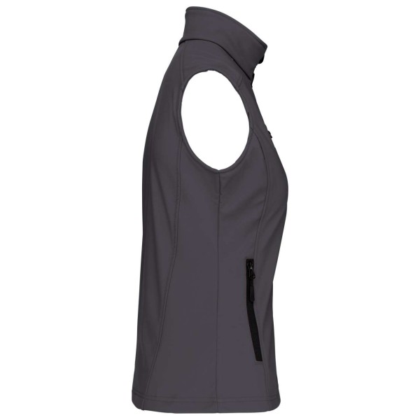 LADIES' SOFTSHELL BODYWARMER Szürke 