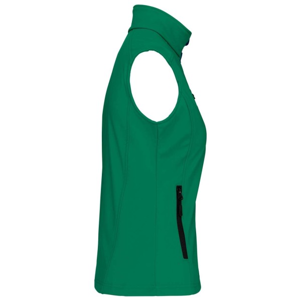 LADIES' SOFTSHELL BODYWARMER Zöld 