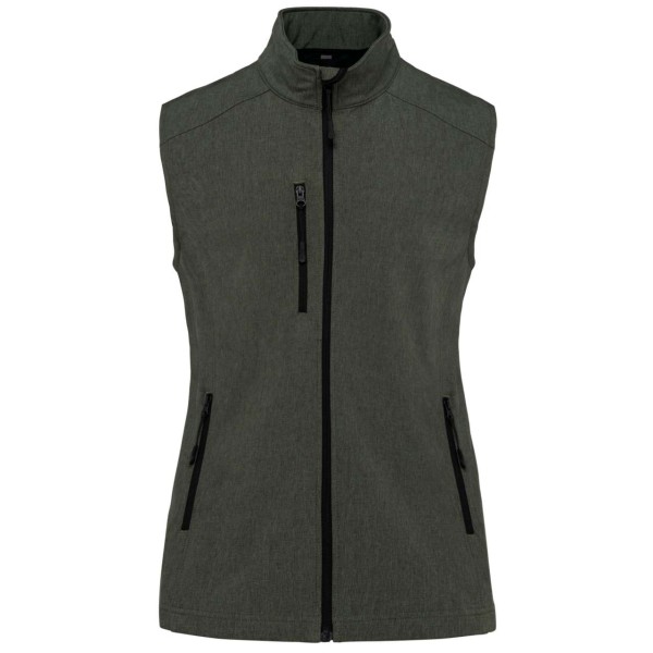 LADIES' SOFTSHELL BODYWARMER Zöld 