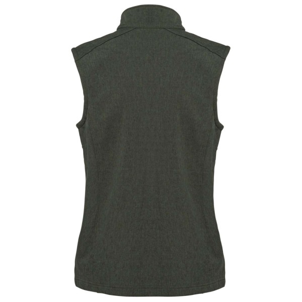 LADIES' SOFTSHELL BODYWARMER Zöld 