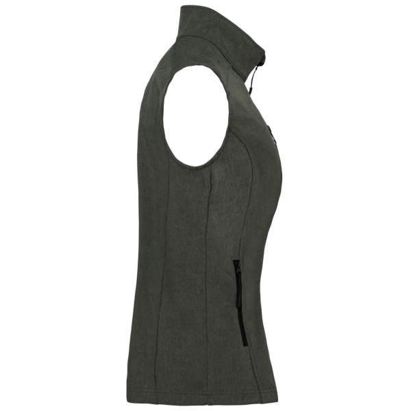 LADIES' SOFTSHELL BODYWARMER Zöld 