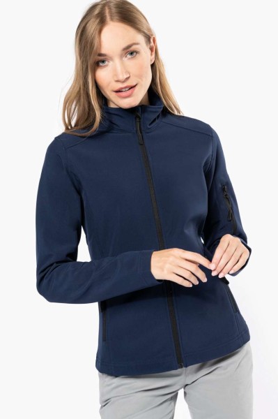 LADIES' SOFTSHELL JACKET Szürke 