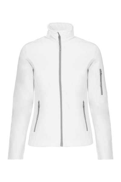 LADIES' SOFTSHELL JACKET Fehér 