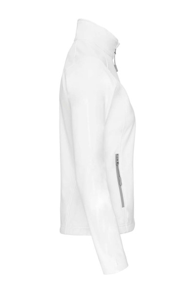 LADIES' SOFTSHELL JACKET Fehér 