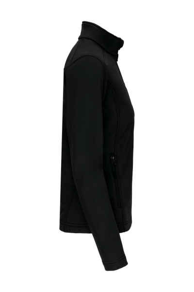 LADIES' SOFTSHELL JACKET Fekete 