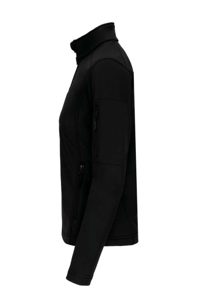 LADIES' SOFTSHELL JACKET Fekete 