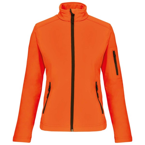 LADIES' SOFTSHELL JACKET Narancssárga 