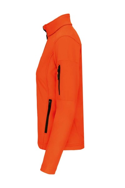 LADIES' SOFTSHELL JACKET Narancssárga 