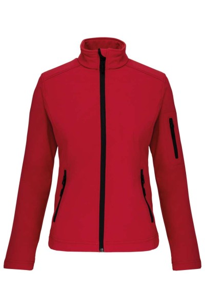 LADIES' SOFTSHELL JACKET Piros 