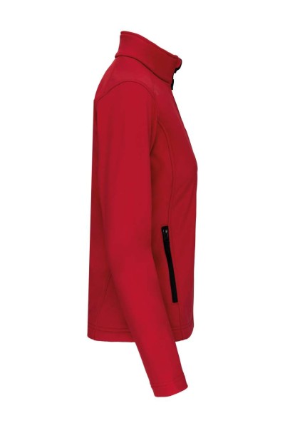 LADIES' SOFTSHELL JACKET Piros 