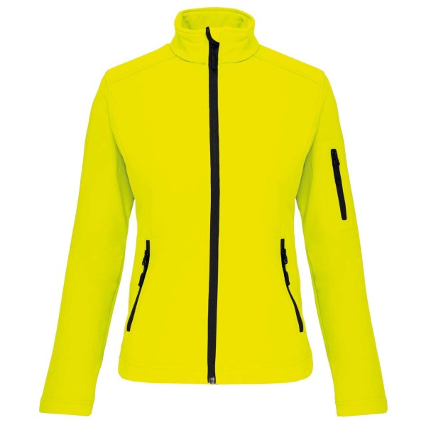 LADIES' SOFTSHELL JACKET Sárga 