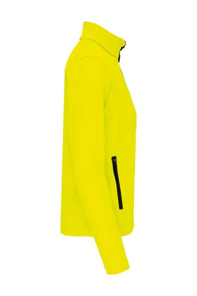 LADIES' SOFTSHELL JACKET Sárga 