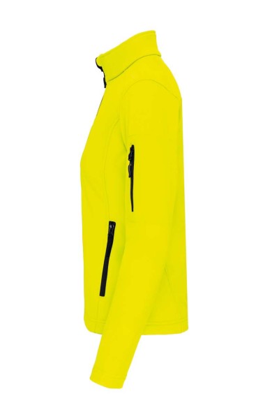 LADIES' SOFTSHELL JACKET Sárga 