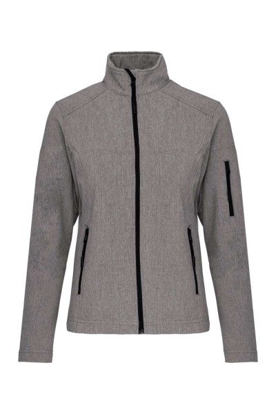 LADIES' SOFTSHELL JACKET Szürke 