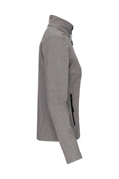 LADIES' SOFTSHELL JACKET Szürke 