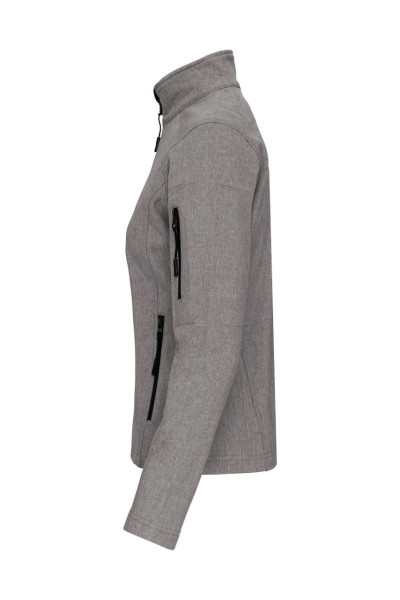 LADIES' SOFTSHELL JACKET Szürke 