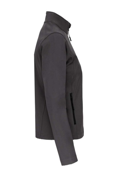 LADIES' SOFTSHELL JACKET Szürke 