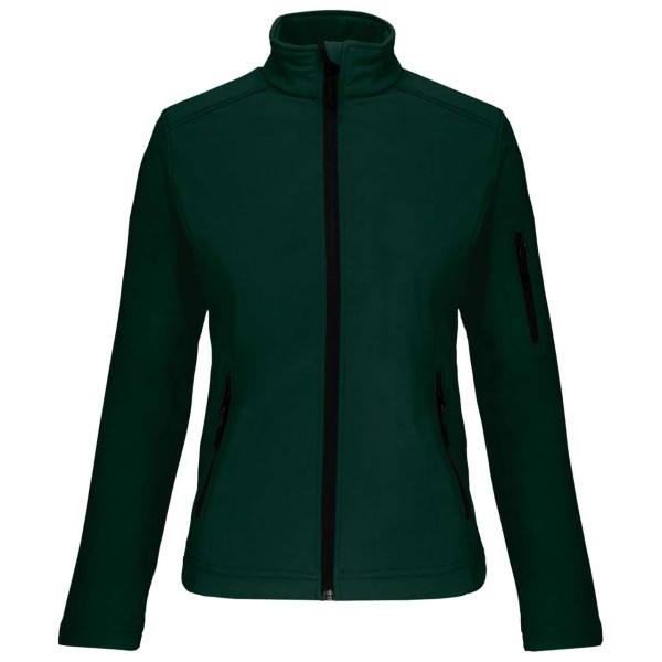 LADIES' SOFTSHELL JACKET Zöld 