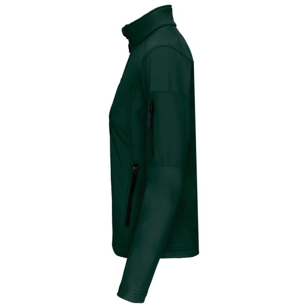 LADIES' SOFTSHELL JACKET Zöld 