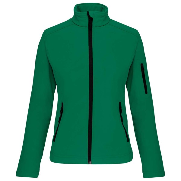LADIES' SOFTSHELL JACKET Zöld 