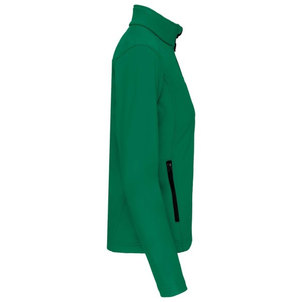 LADIES' SOFTSHELL JACKET Zöld 