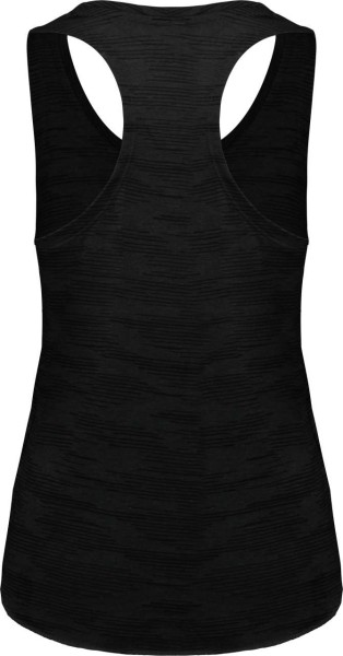 LADIES' SPORTS TANK TOP Fekete 