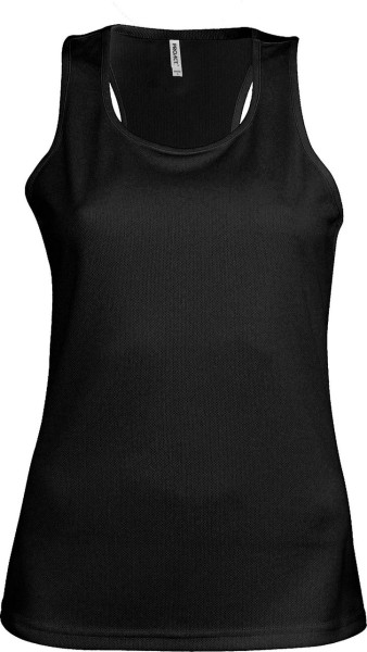 LADIES' SPORTS VEST Fekete 