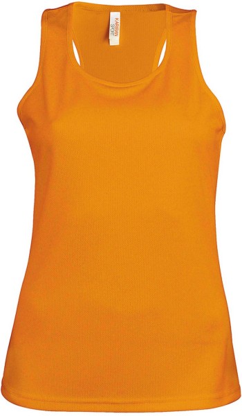 LADIES' SPORTS VEST Narancssárga 