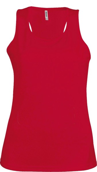 LADIES' SPORTS VEST Piros 