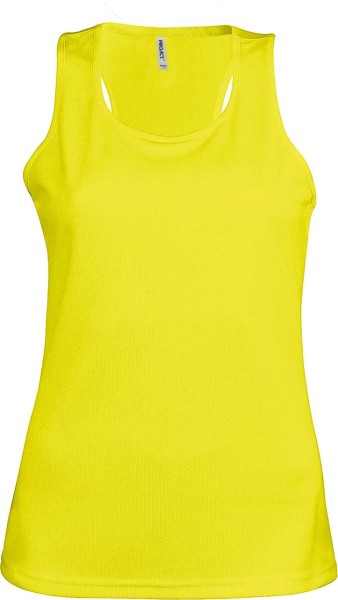 LADIES' SPORTS VEST Sárga 