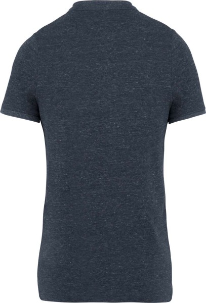 LADIES' VINTAGE SHORT SLEEVE POLO SHIRT Kék 