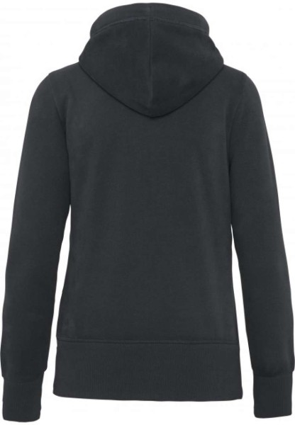 LADIES' VINTAGE ZIPPED HOODED SWEATSHIRT Szürke 